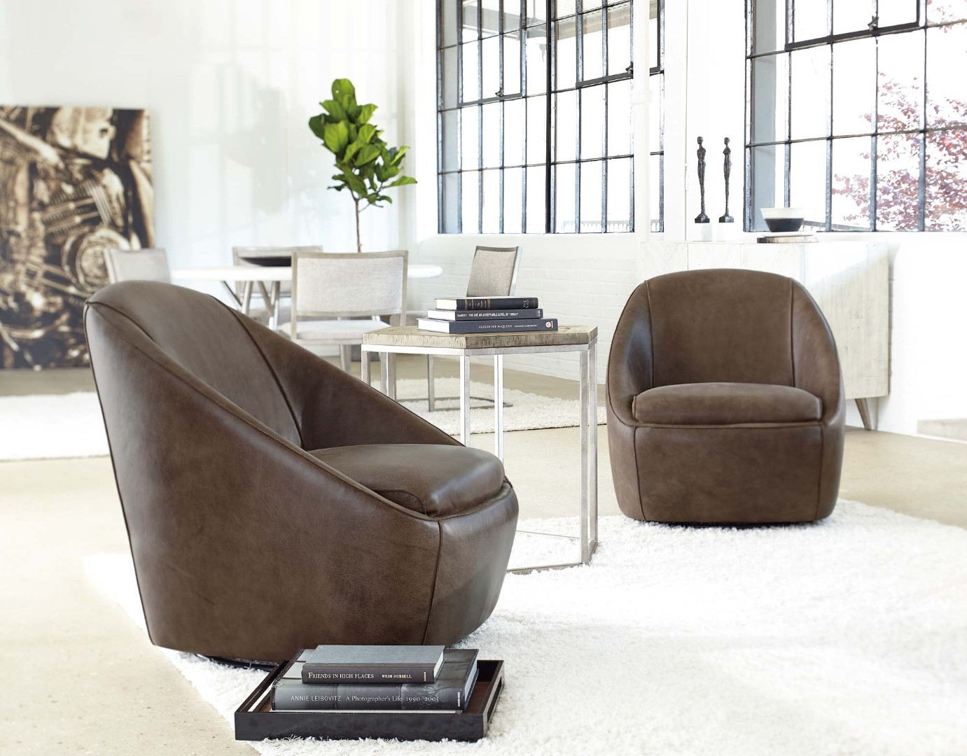 Кресло Highland Park Webster Swivel Chair