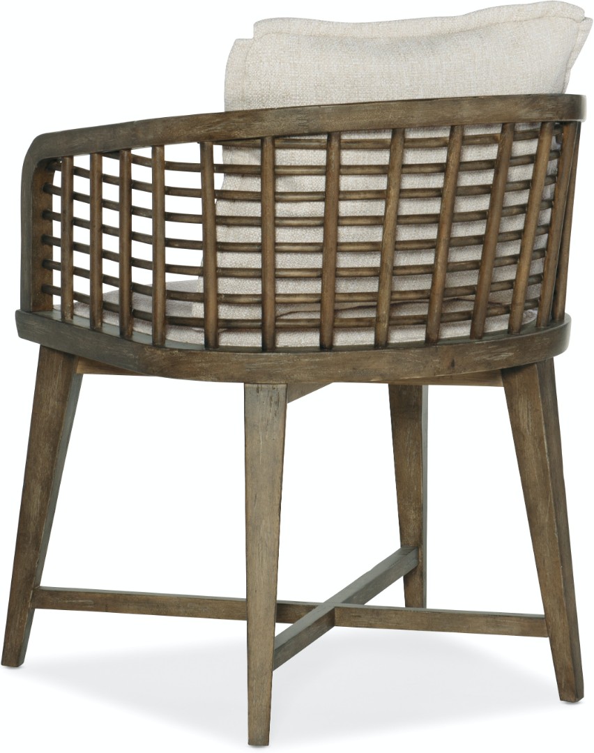 Стул с подлокотниками Sundance Barrel Back Chair