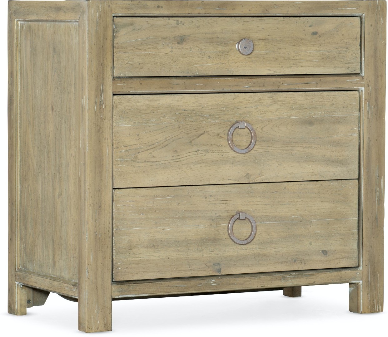 Тумба прикроватная Surfrider Three-Drawer Nightstand