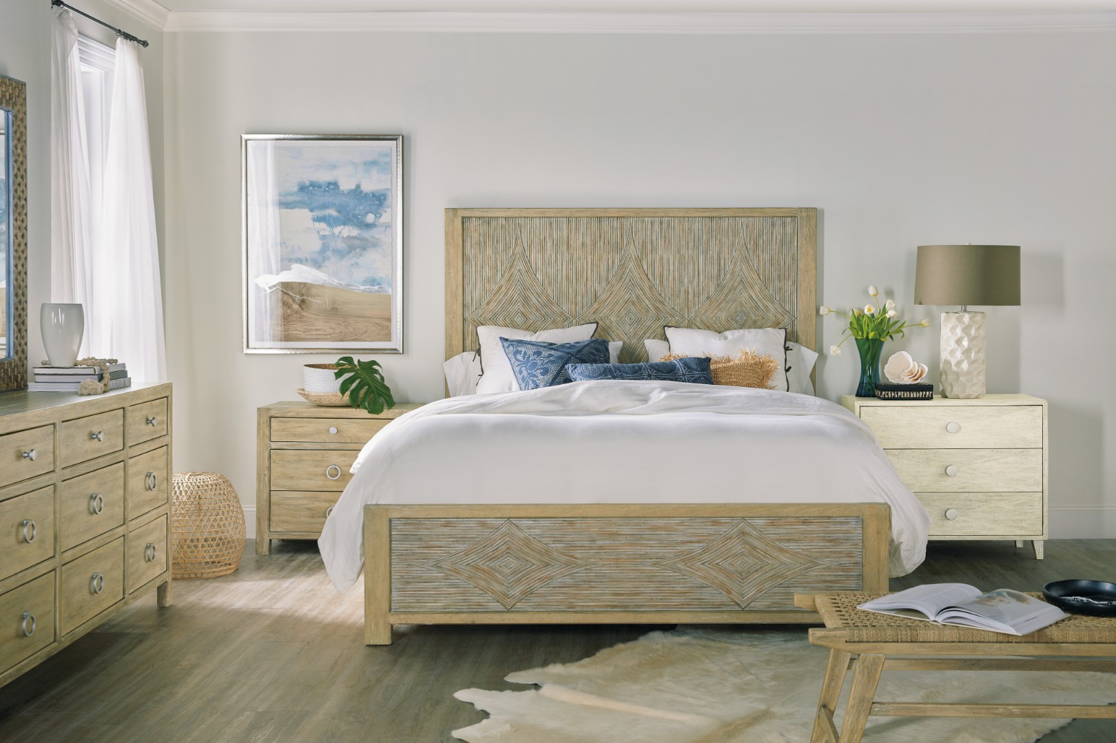 Кровать Surfrider California King Panel Bed