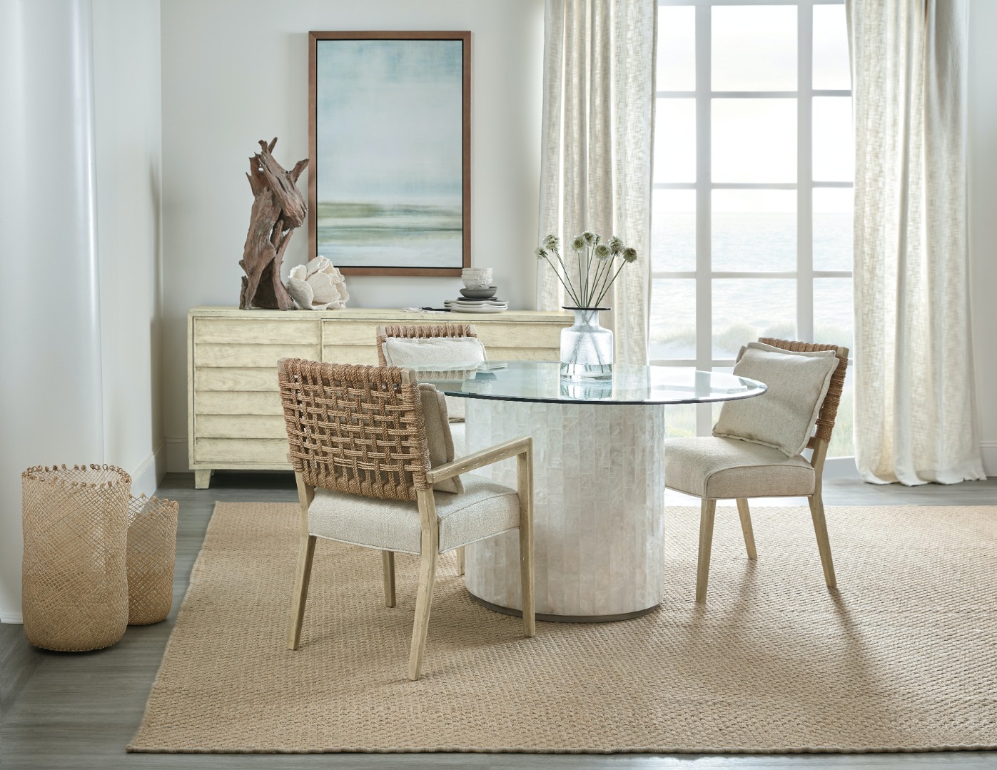 Стул Surfrider Woven Back Side Chair-2 per ctn/price ea