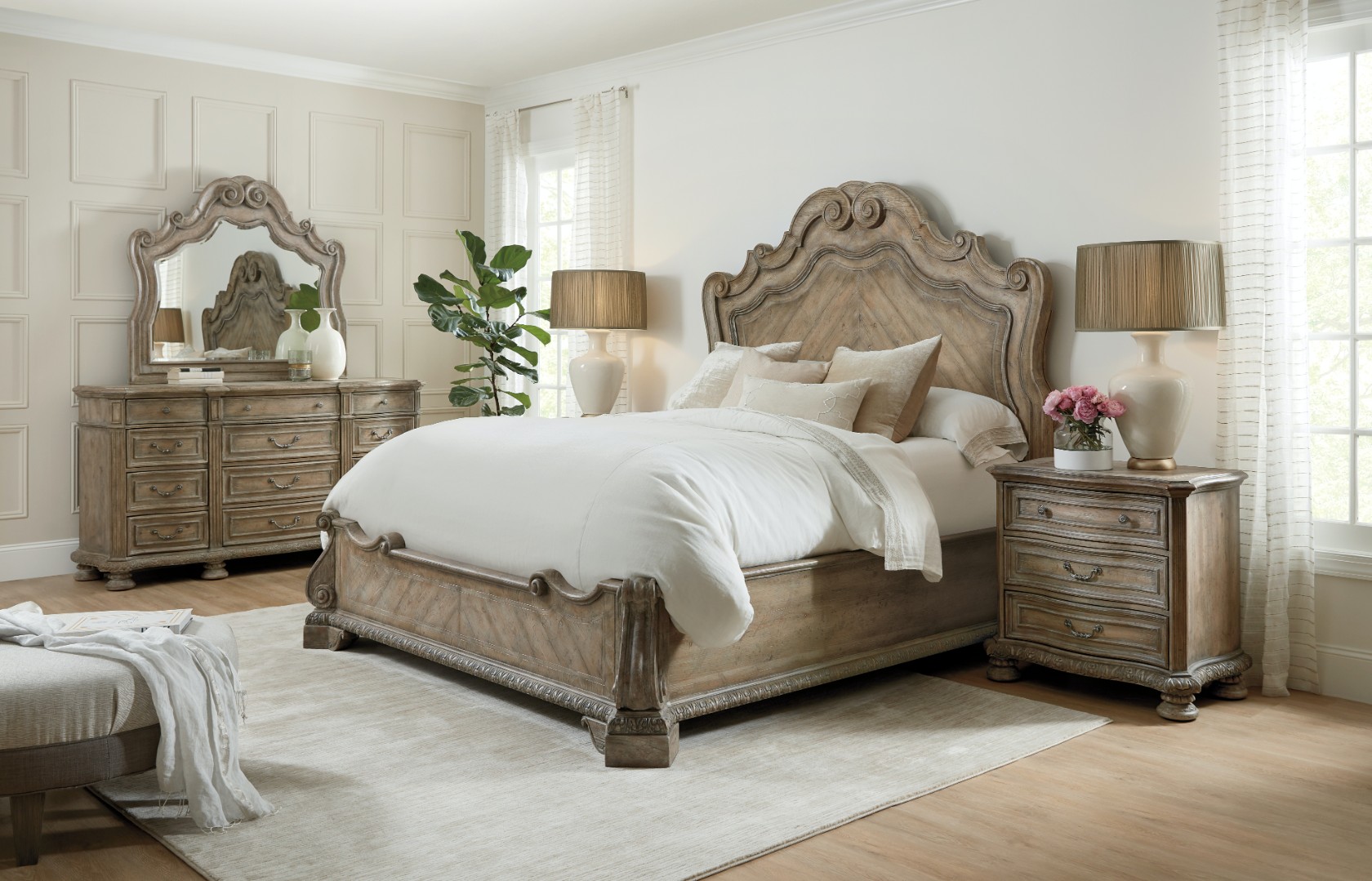 Кровать Castella King Panel Bed
