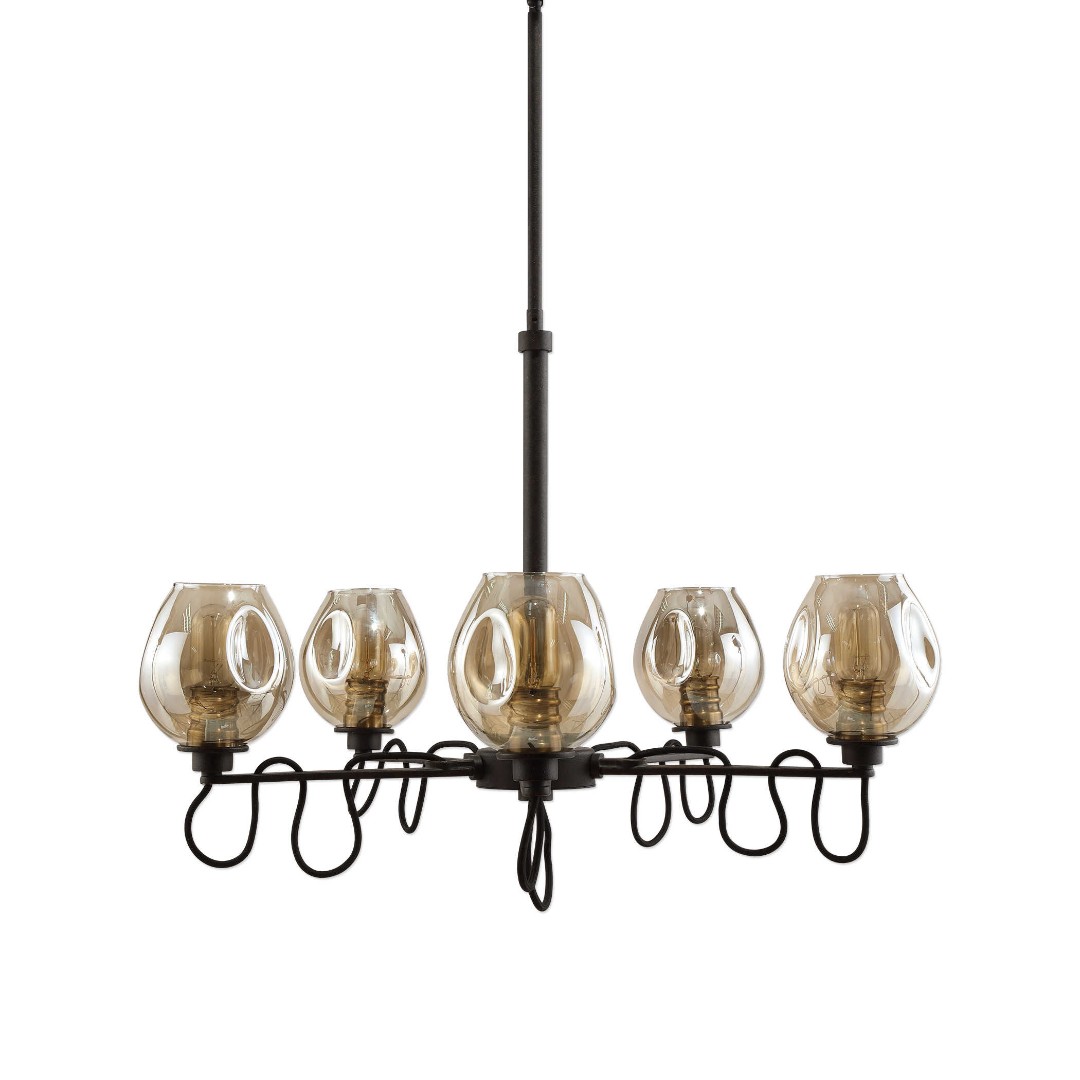 Люстра FRITZ, 5 LT CHANDELIER