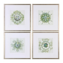 Постер ORGANIC SYMBOLS FRAMED PRINTS, S/4