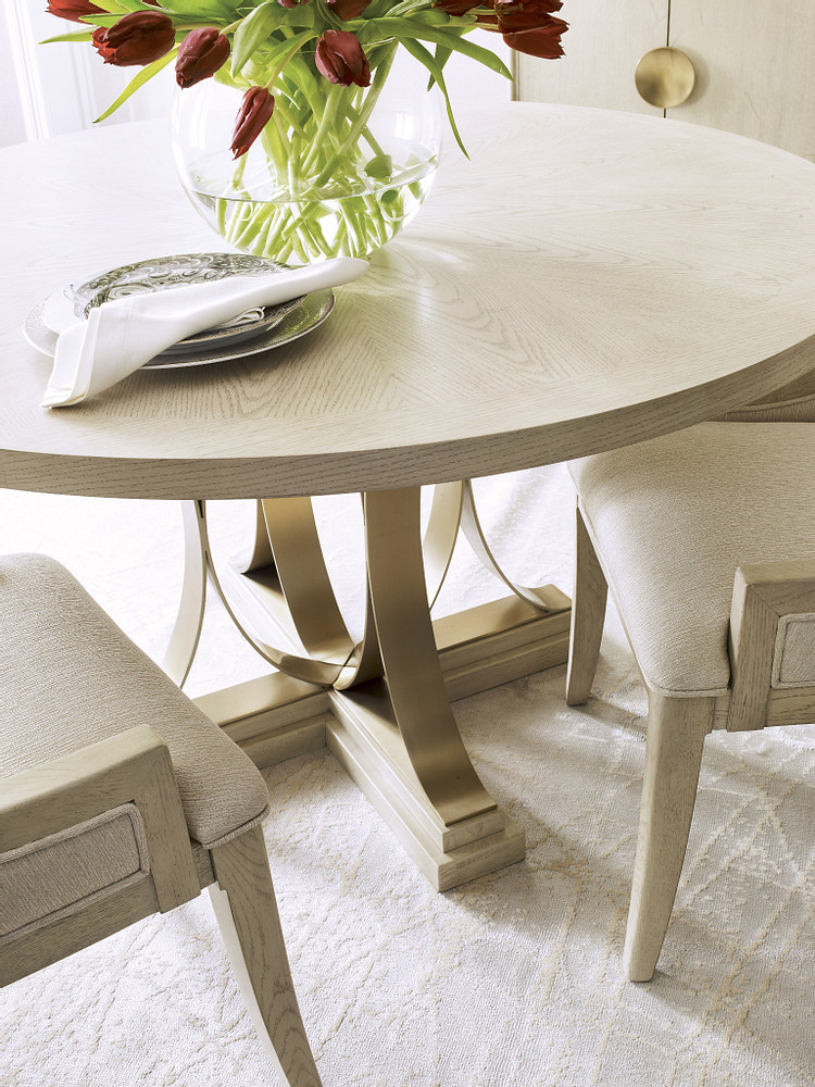 Стол обеденный круглый PLAZA