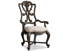 Стул с подлокотниками кружевной The RHAPSODY