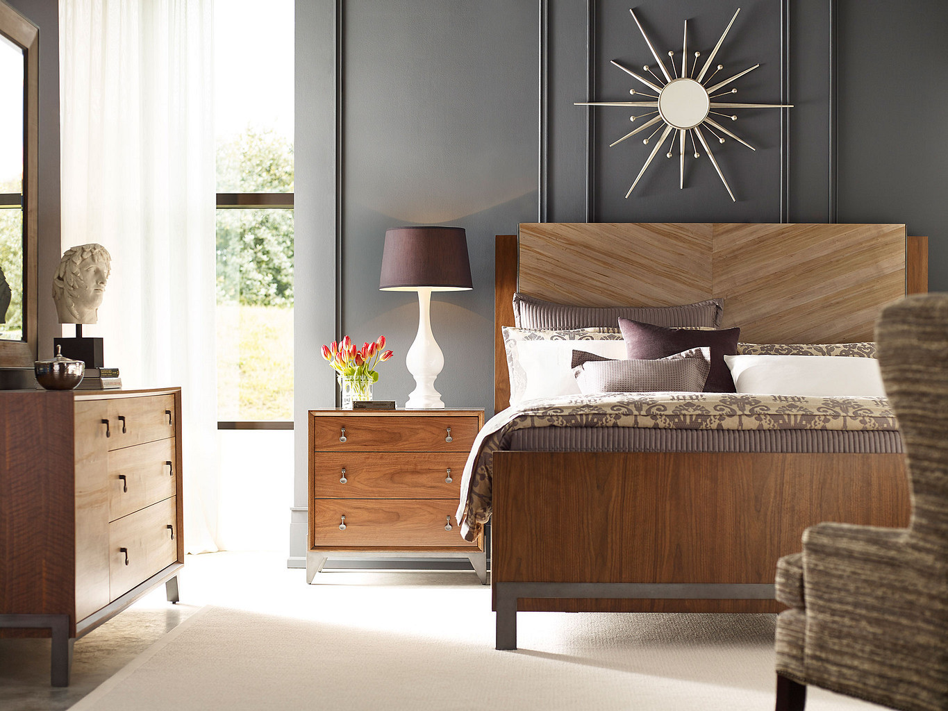 Кровать CHEVRON MAPLE QUEEN