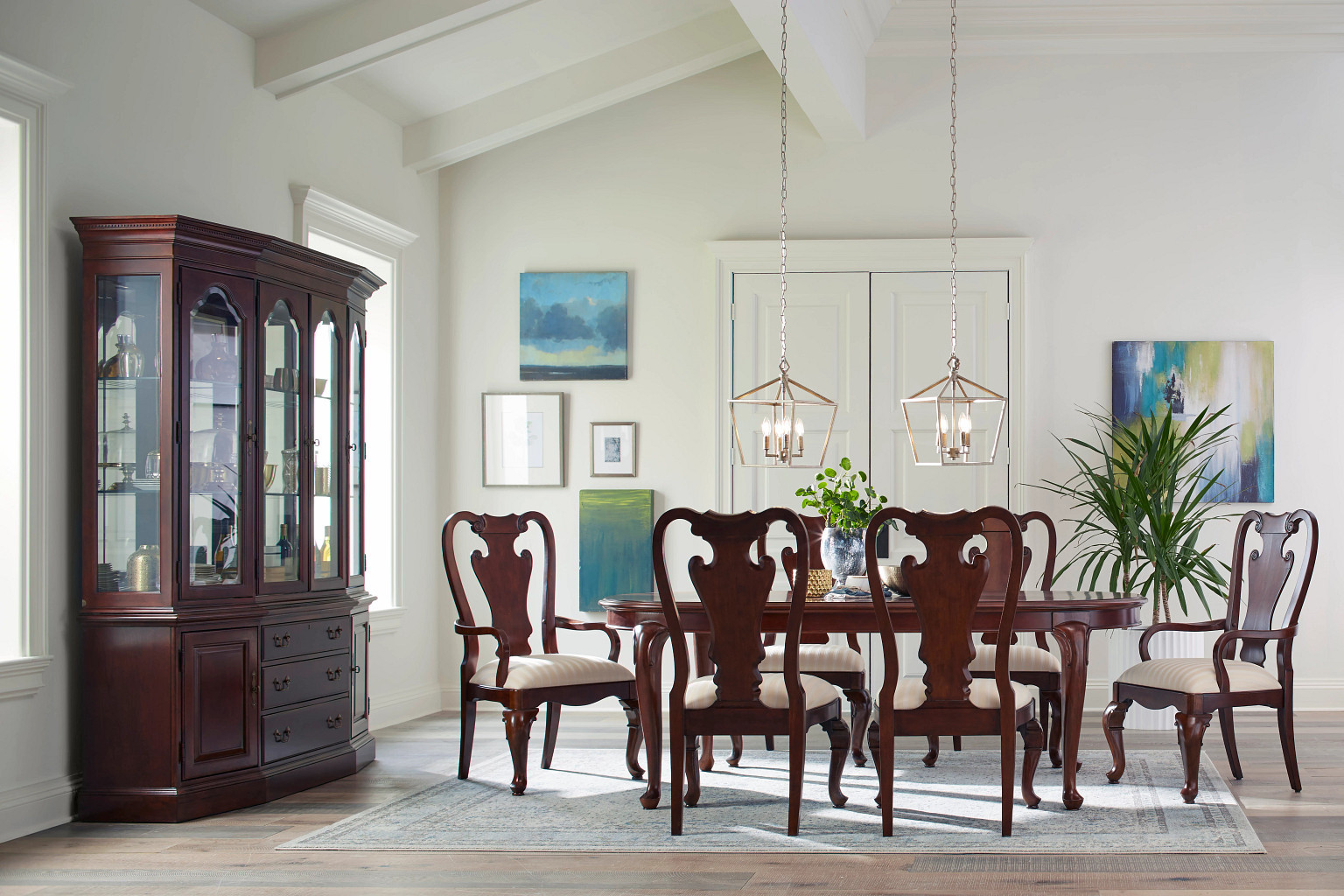 Витрина CANTED CHINA