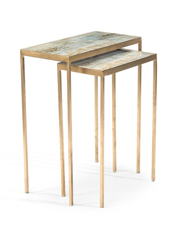 Стол придиванный Austin A. James' Lustrous Sky (комплект из 2 штук)