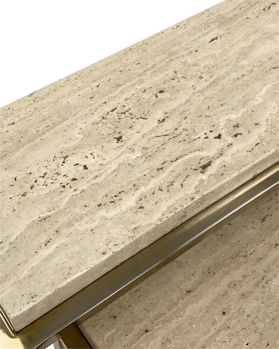 Стол придиванный Marble Nesting (комплект из 2 штук)