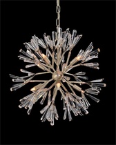 Люстра Luna: Crystal Wand Branched Eight-Light