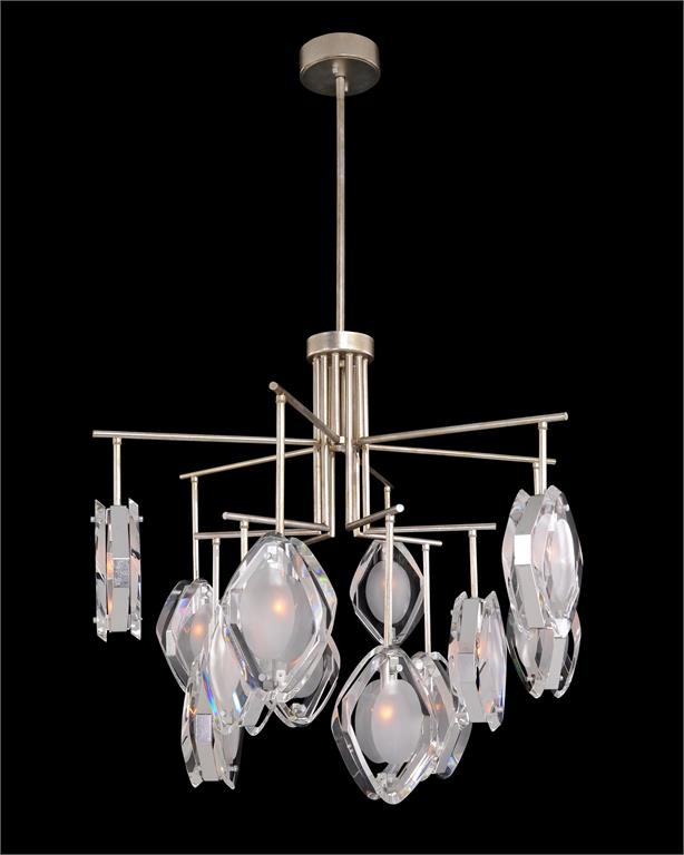 Люстра Faceted Glass Twelve-Light