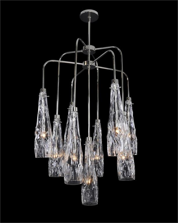 Люстра Art Glass Nine-Light