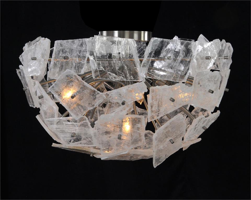 Люстра Moonlight Sonata: Selenite Pane Five-Light