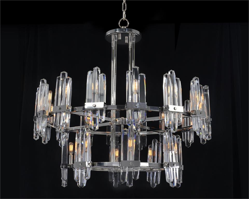 Люстра Mid-Deco Twenty-Four-Light Two-Tier