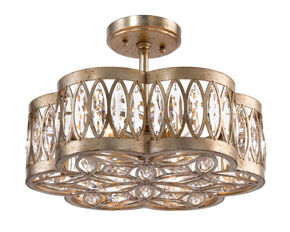 Люстра Diamante Six-Light Semiflush