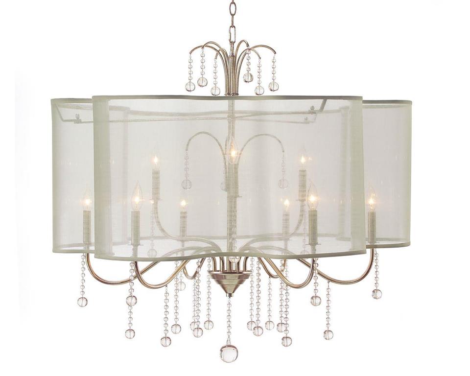 Люстра Antique Parisian Silver Nine-Light