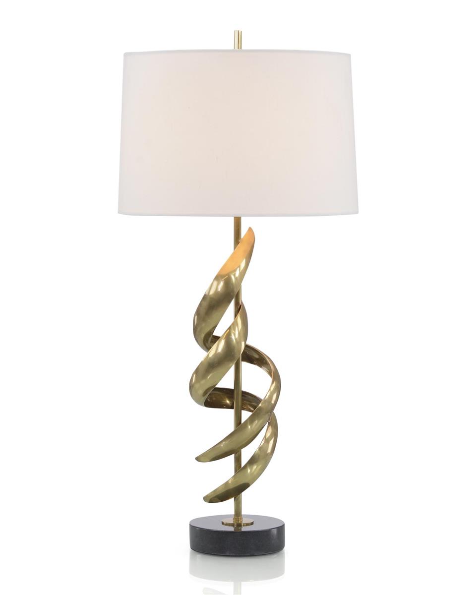 Настольная лампа Ribbon Table Lamp in Brass