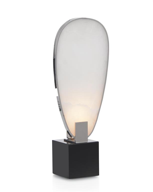 Настольная лампа Contemporary Teardrop Alabaster Light II
