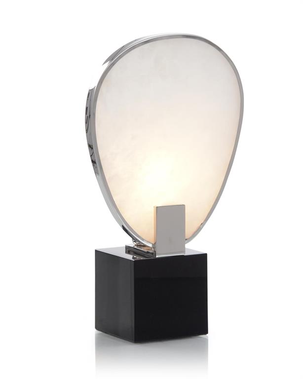 Настольная лампа Contemporary Teardrop Alabaster Light I