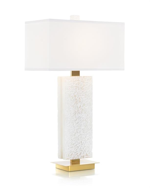 Настольная лампа Carved Alabaster Shaded