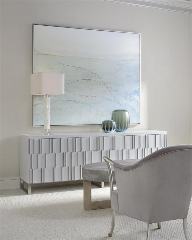 Настольная лампа White Calcite and Quartz