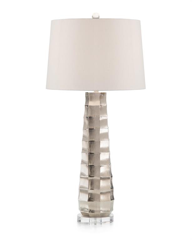 Настольная лампа Chiseled Table Lamp in Silver