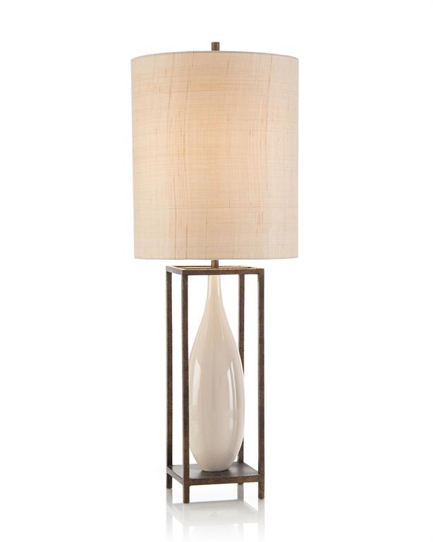 Настольная лампа Framed Ceramic Urn