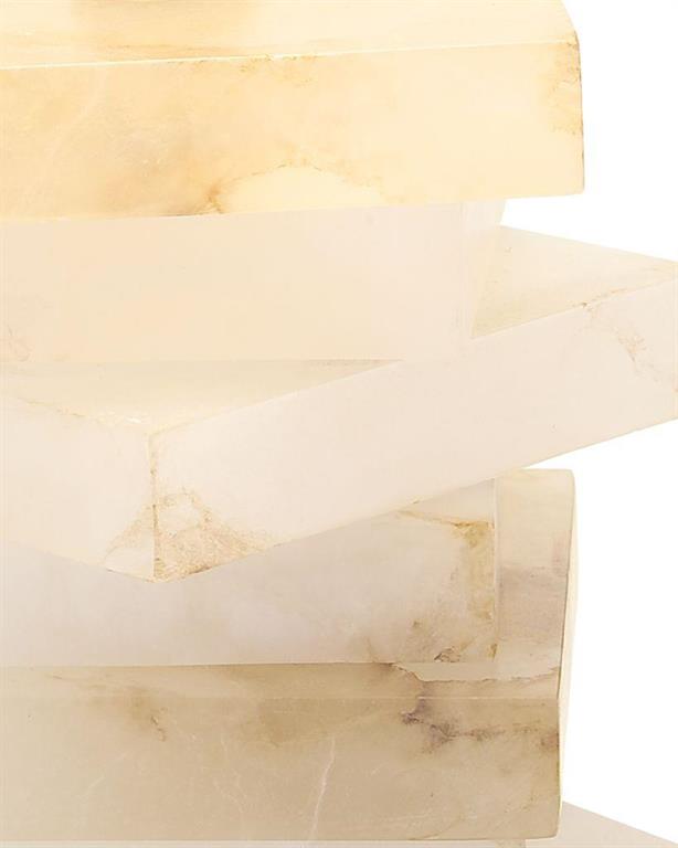 Настольная лампа Alabaster Block1