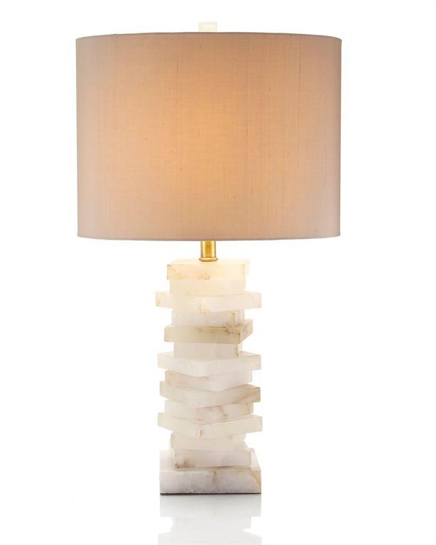 Настольная лампа Alabaster Block1