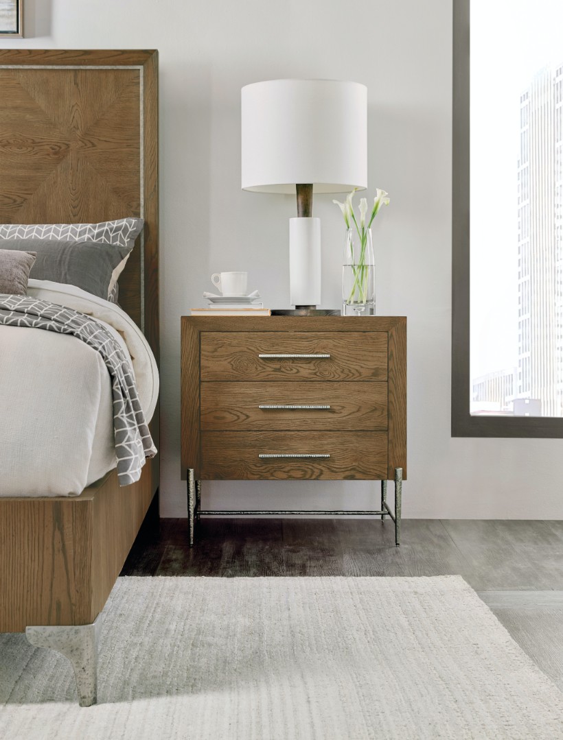 Тумба прикроватная Chapman Three-Drawer Nightstand