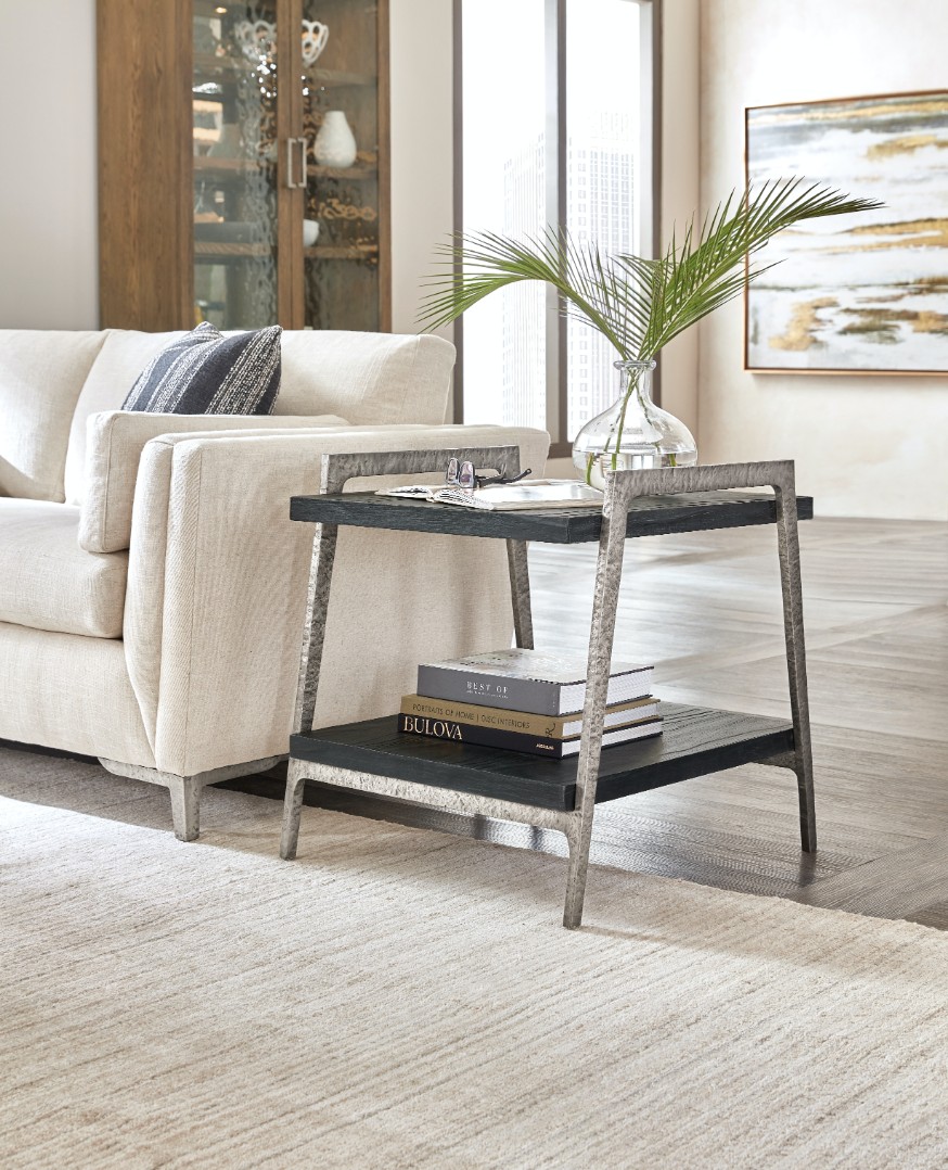 Стол придиванный Chapman Shou Sugi Ban End Table