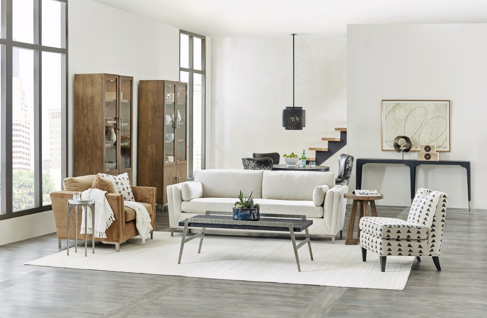 Стол коктейльный Chapman Shou Sugi Ban Rectangle Cocktail Table