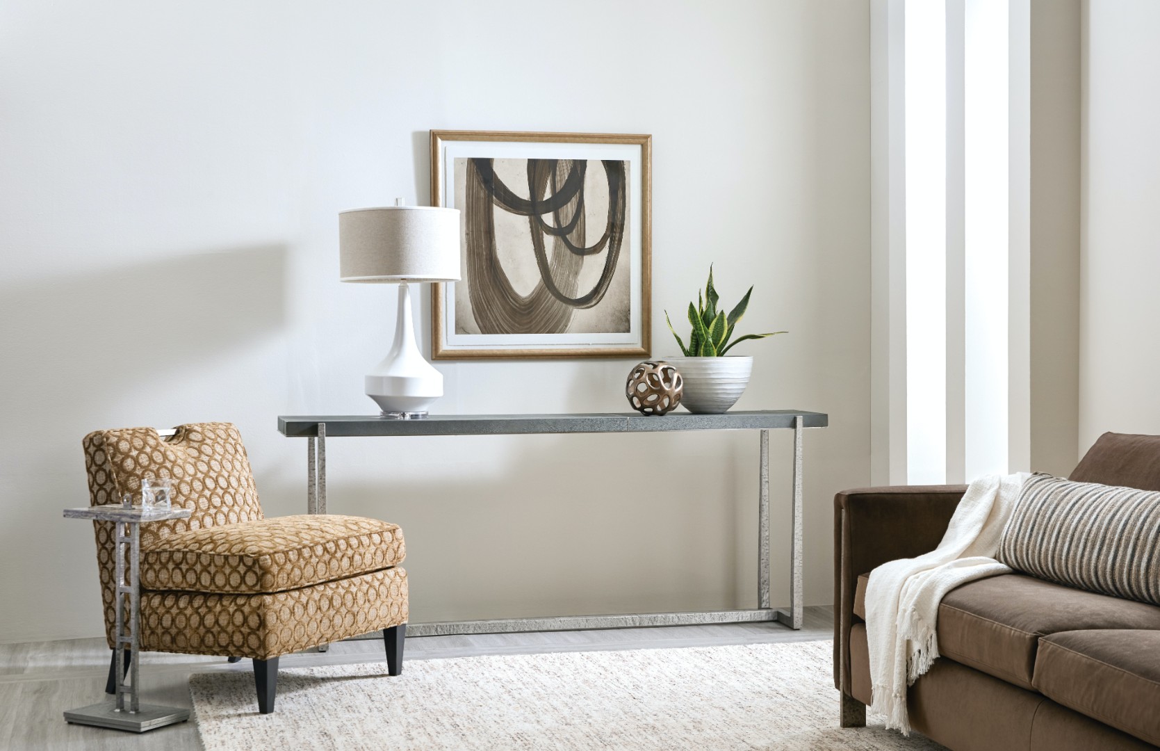 Консоль Chapman Mixed Media Console Table