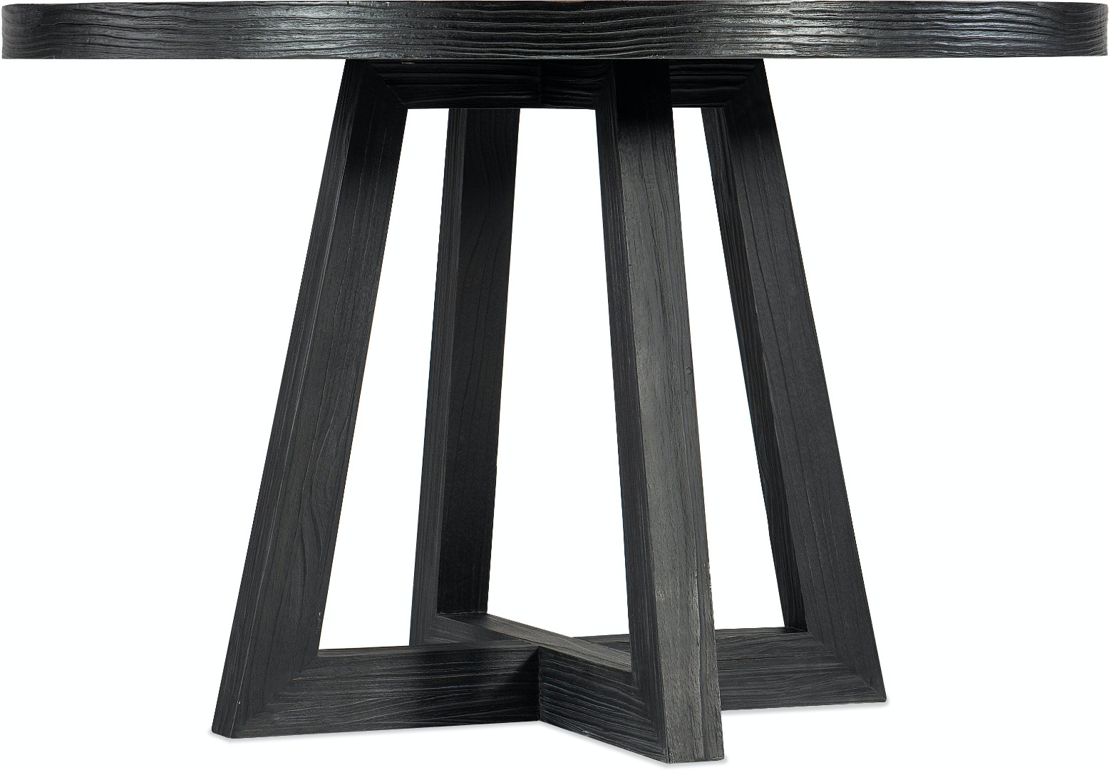 Стол обеденный круглый Chapman Shou Sugi Ban Petite Round Dining Table
