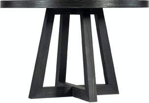 Стол обеденный круглый Chapman Shou Sugi Ban Petite Round Dining Table