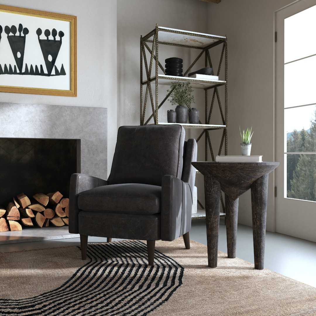 Стол придиванный Commerce & Market Pyramid Side Table