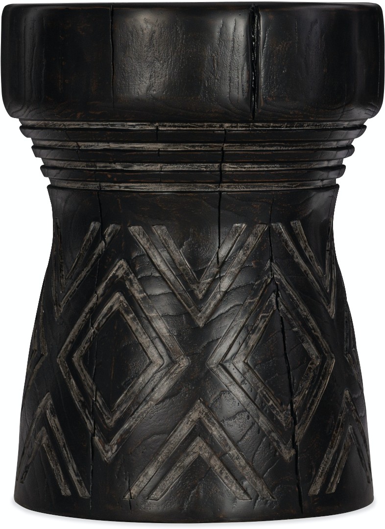 Стол придиванный Commerce & Market Carved Stump Side Table