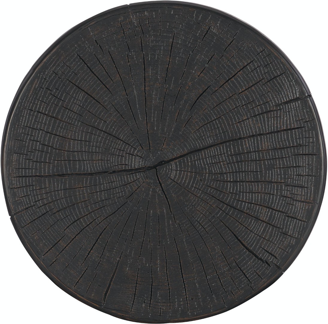 Стол придиванный Commerce & Market Carved Stump Side Table