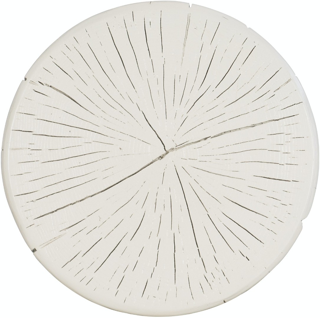 Столик придиванный Commerce & Market Carved Stump Side Table