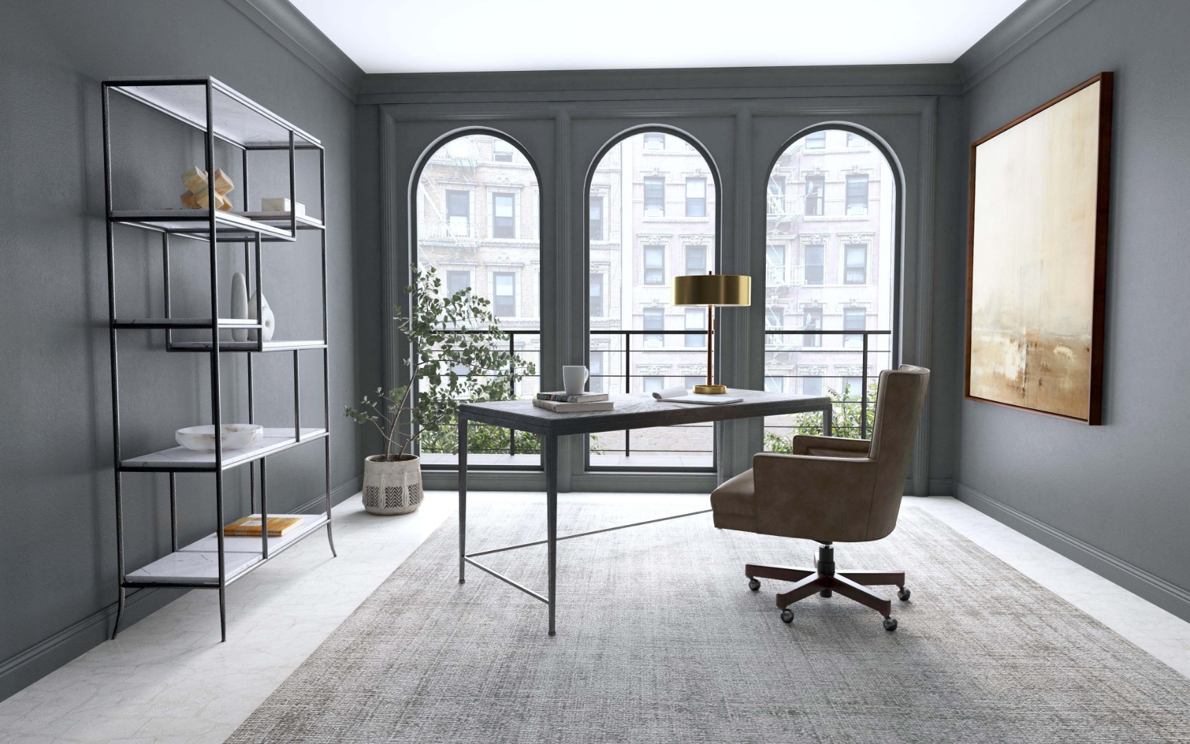 Книжный шкаф Commerce & Market Bookcase