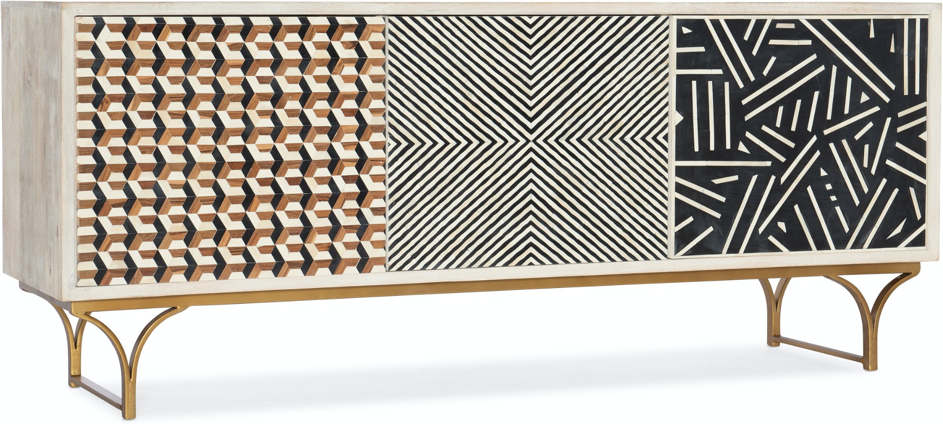 Буфет Commerce & Market Jaiden Three Door Credenza