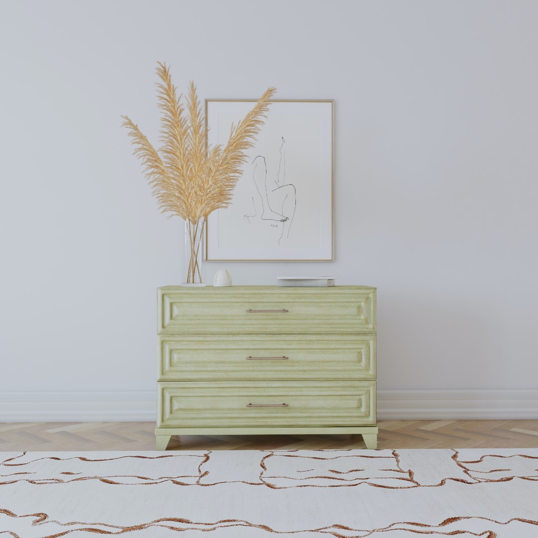 Комод Commerce & Market Wavy Accent Chest