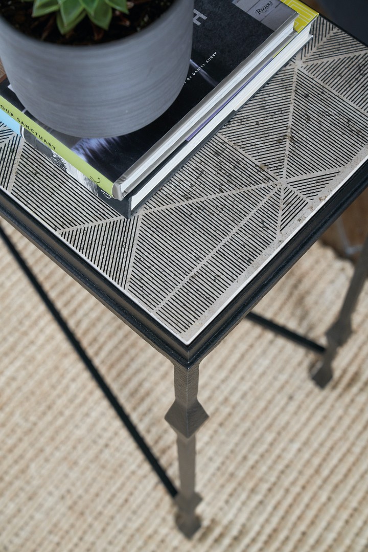 Консоль Commerce & Market Metal-Wood Console Table