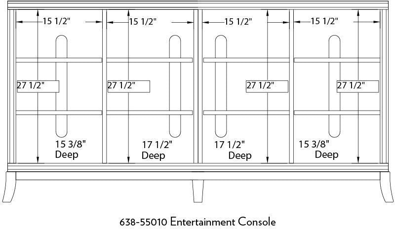 Тумба ТВ Melange Sloan