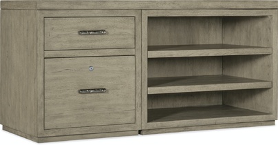 Тумба для кабинета Linville Falls Credenza - 60in Top-Small File and Open
