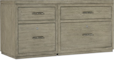 Тумба для кабинета Linville Falls Credenza - 60in Top-Small File and Lateral File