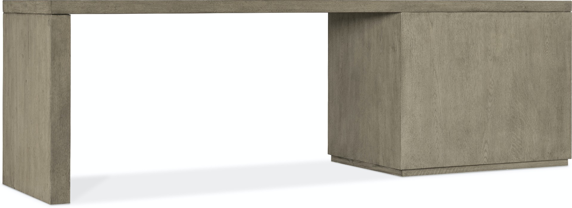 Стол письменный Linville Falls Desk - 96in Top-Open Desk Cabinet and 1 Leg