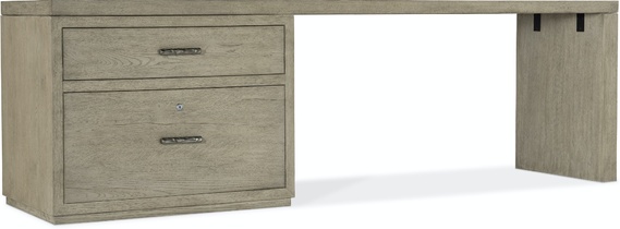Стол письменный Linville Falls Desk - 96in Top-Large File and 1 Leg