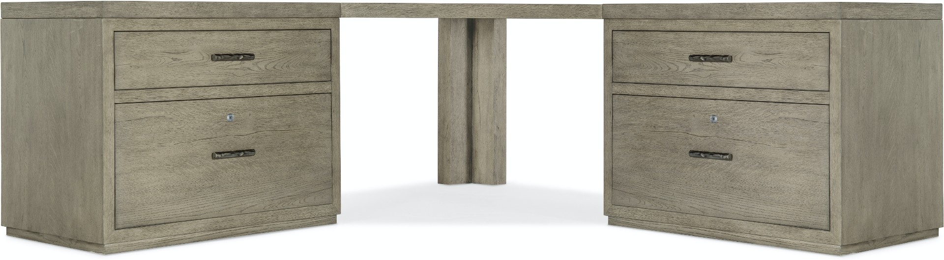 Стол письменный Linville Falls Corner Combo-2-36in Tops-2 Lateral Files